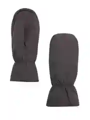 Серый утепленные варежки