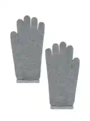 Серый перчатки из шерсти и кашемира