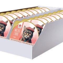 Мясное Суфле ЗООГУРМАН с рыбой, для кошек 100 гр *20