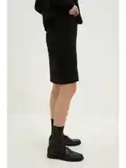 Юбка прямого силуэта с шерстью