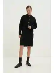 Юбка прямого силуэта с шерстью