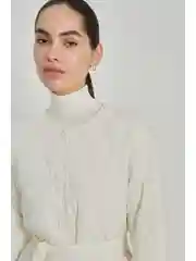 Бежевый куртка утепленная с поясом