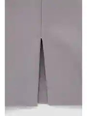 Серый юбка мини с разрезом