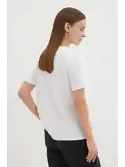 Футболка из хлопка с принтом