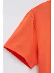 Футболка из хлопка прямого силуэта