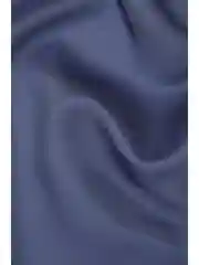 Синий пальто из шерсти с поясом