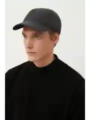 Серый бейсболка
