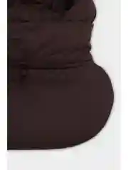 Фиолетовый капор утепленный