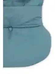 Голубой капор утепленный