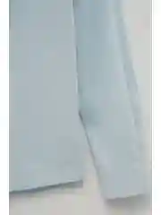 Голубой рубашка прямого кроя