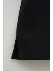 Черный футболка оверсайз из хлопка
