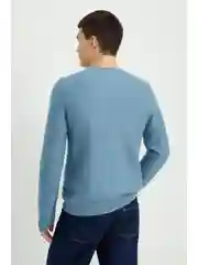 Джемпер прямого силуэта с шерстью