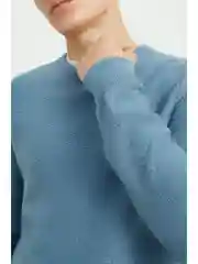 Джемпер прямого силуэта с шерстью