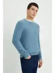 Джемпер прямого силуэта с шерстью