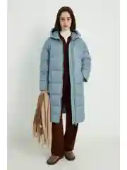 Пальто утепленное с утиным пухом