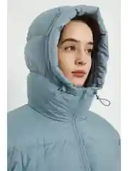 Пальто утепленное с утиным пухом