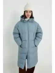 Пальто утепленное с утиным пухом