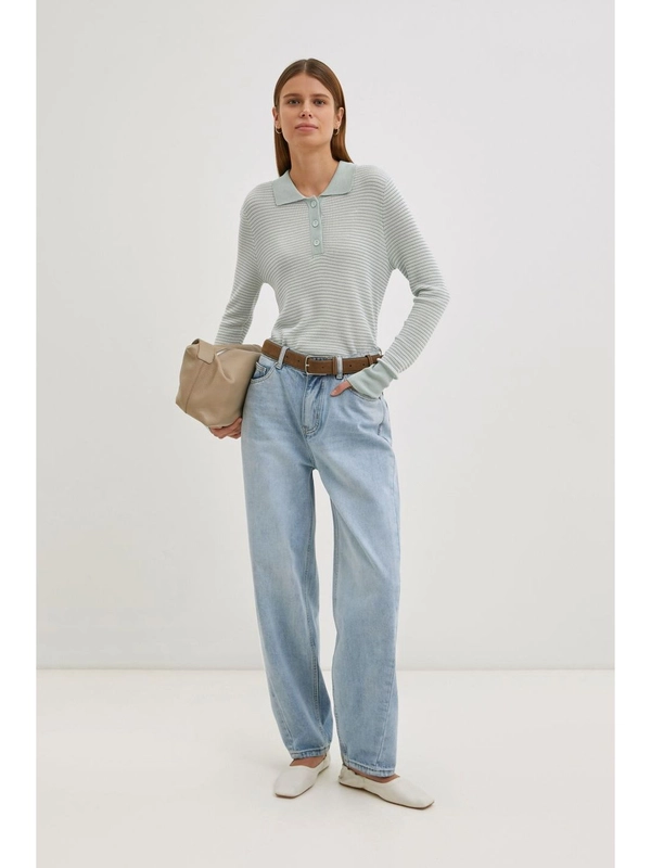 Джинсы baggy fit женские