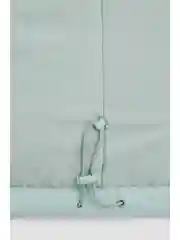 Зеленый куртка утепленная свободного кроя