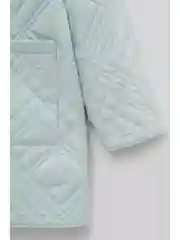 Зеленый полупальто синтепон без меха женское