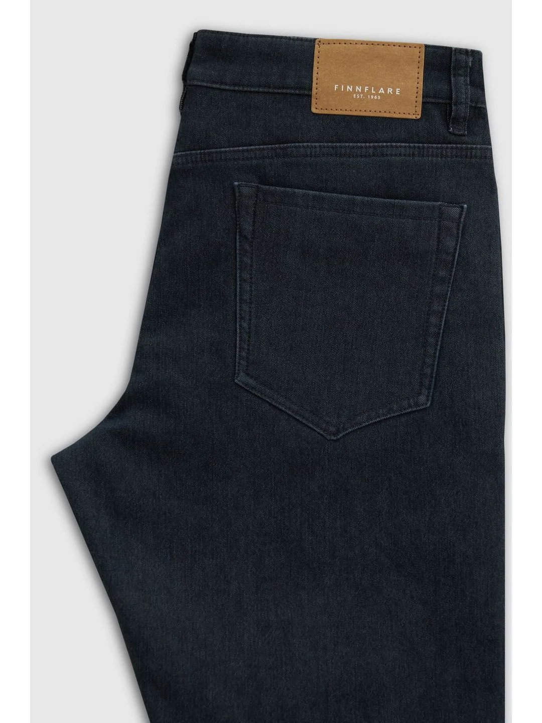 Утепленные джинсы straight fit мужские