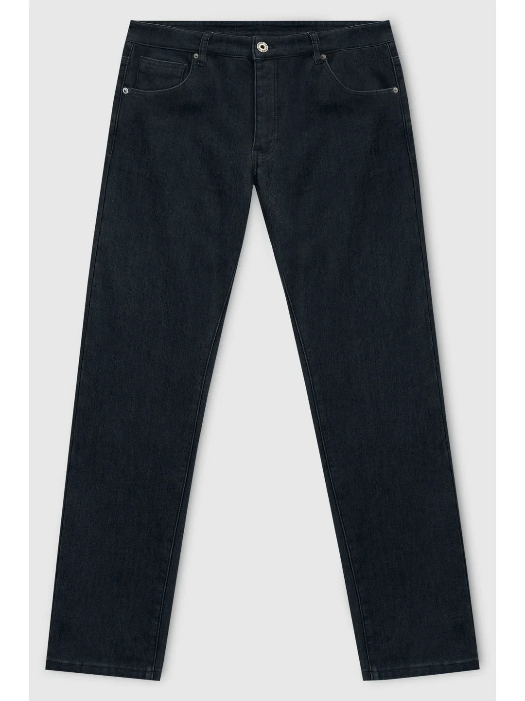 Утепленные джинсы straight fit мужские