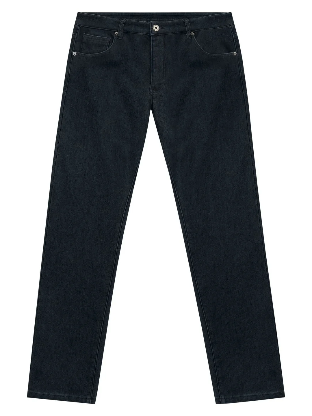 Утепленные джинсы straight fit мужские