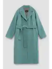 Пальто oversize силуэта с шерстью
