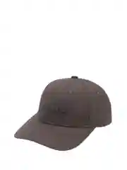 Серый бейсболка из хлопка