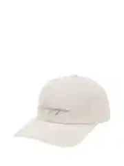 Белый бейсболка из хлопка