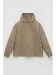 Синий ветровка из хлопка