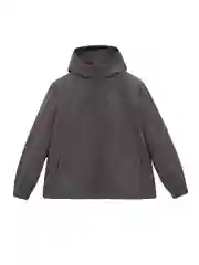 Серый ветровка из хлопка