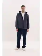 Синий ветровка из хлопка