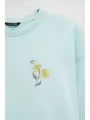 Зеленый футболка с длинным рукавом женская