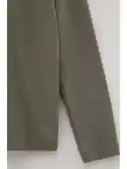 Серый худи с капюшоном из хлопка