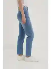 Голубой джинсы slim fit женские