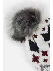 Серый шапка женская