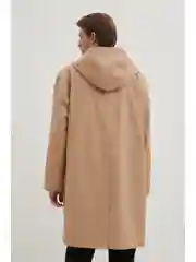 Плащ из хлопка с завязками на поясе