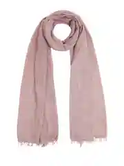 Розовый шарф из хлопка