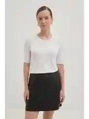 Белый джемпер с вискозой