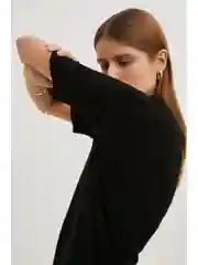 Черный джемпер с вискозой