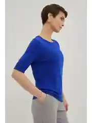 Зеленый джемпер с вискозой