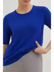 Зеленый джемпер с вискозой