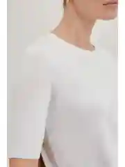 Белый джемпер с вискозой