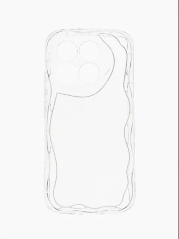 Чехол для Xiaomi 14T (Сяоми 14Т), прозрачный, противоударный