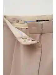 Бежевый брюки со стрелками
