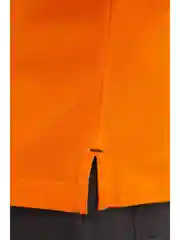 Оранжевый поло из хлопка