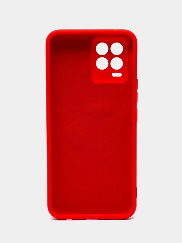Красный чехол для Realme 8 4G, 8 Pro (Реалми 8, 8 Про)