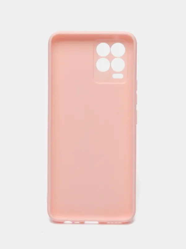 Розовый чехол для Realme 8 4G, 8 Pro (Реалми 8, 8 Про)