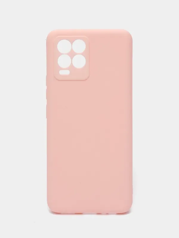 Розовый чехол для Realme 8 4G, 8 Pro (Реалми 8, 8 Про)